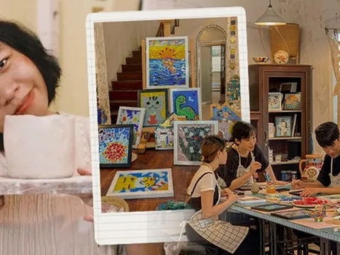 Gặp gỡ cô bạn khởi nghiệp với nghề tranh khảm từ năm 14 tuổi