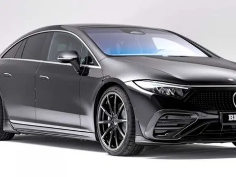 Mercedes-Benz EQS450+ bản độ Brabus tăng phạm vi hoạt động thêm 7%