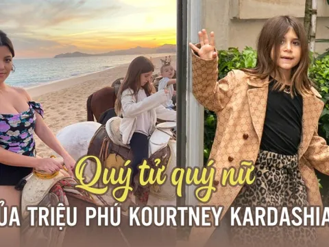 Nữ triệu phú nhà Kardashian không tiếc tiền chăm lo cho các con