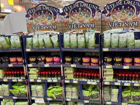 Gạo Việt Nam lần đầu lên kệ siêu thị E.Leclerc của Pháp