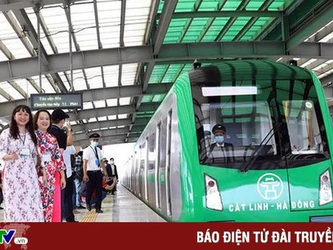 Đường sắt Cát Linh - Hà Đông đón lượng khách kỷ lục trong ngày Quốc khánh
