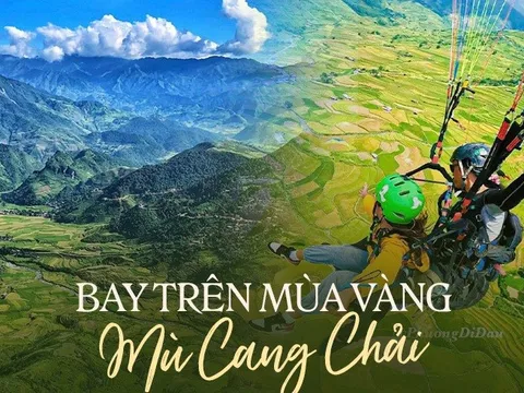Dù lượn tại Mù Cang Chải hút hồn giới trẻ, trải nghiệm "bay" thú vị nên thử một lần trong đời