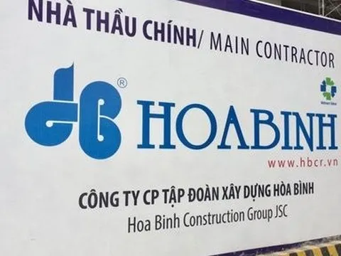 Lợi nhuận Xây dựng Hoà Bình giảm sau kiểm toán, dòng tiền âm kỷ lục