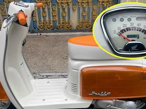 20 năm không đổ xăng, chủ xe Honda Julio bán giá 120 triệu đồng
