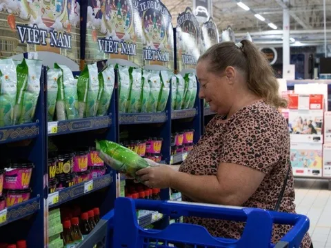 Hành trình gạo thơm thương hiệu Việt lên kệ siêu thị lớn nhất châu Âu