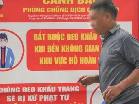 Phạt đến 3 triệu đồng nếu không đeo khẩu trang để phòng chống dịch