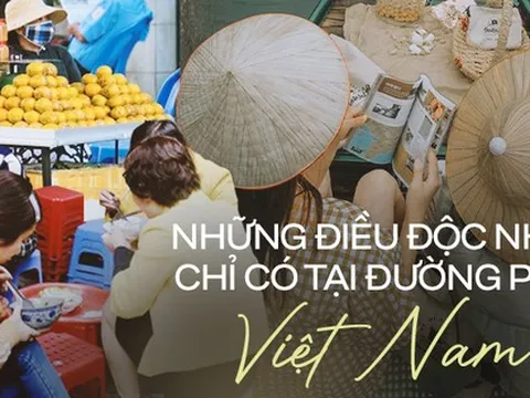 Trong mắt du khách nước ngoài, đây là những thứ chỉ có thể tìm thấy ở đường phố Việt Nam