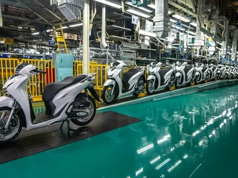 Mỗi ngày, hơn 8.500 xe máy được sản xuất tại Việt Nam