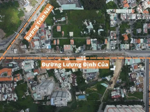 Dự án cải tạo đường Lương Định Của tại TPHCM ra sao sau 7 năm khởi công?