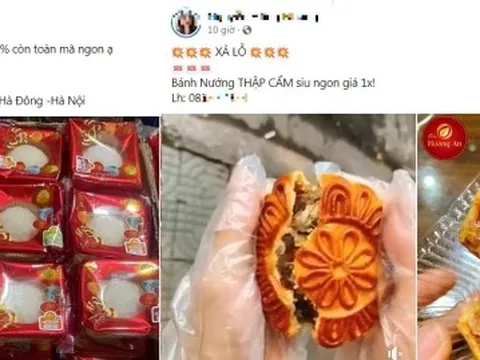 'Chợ mạng' ào ạt xả hàng bánh trung thu giá rẻ
