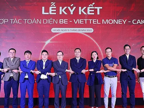 Viettel Money hợp tác với Ngân hàng số Cake by VPBank và nền tảng Be
