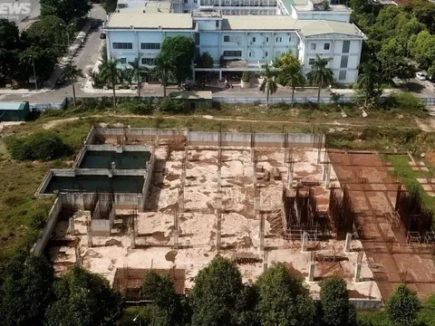 Cận cảnh dự án 1.100 tỷ đồng của bệnh viện ở Quảng Ngãi 'giậm chân tại chỗ'