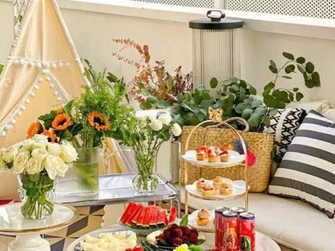 Biến 250m2 thành khu vườn sáng xanh mướt, tối lung linh lãng mạn