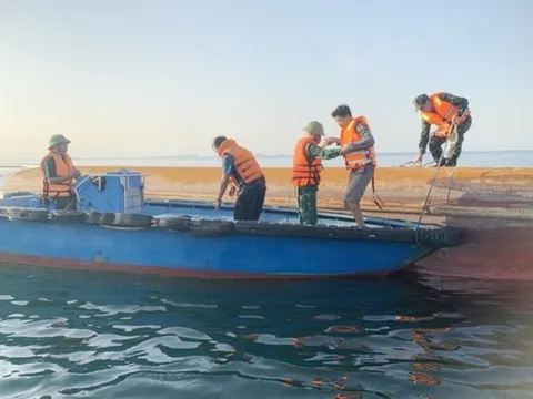 Tàu chở 1.000 tấn tro than bị chìm, con trai chủ tàu tử nạn