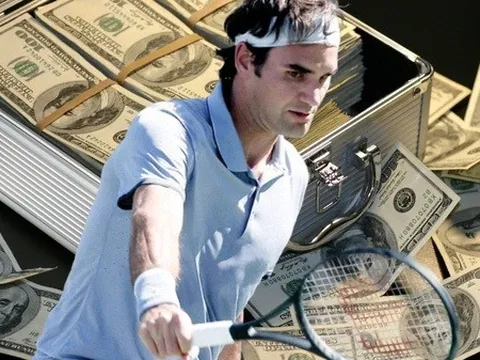 Roger Federer đã kiếm được bao nhiêu tiền?
