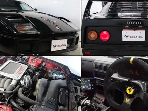 Dân chơi độ xe Mazda thành siêu xe Ferrari: Lột sạch vỏ nhưng ‘hồn’ vẫn là xe Nhật