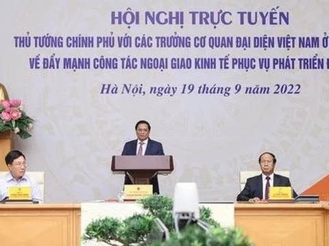Thủ tướng chủ trì Hội nghị đẩy mạnh ngoại giao kinh tế phục vụ phát triển đất nước