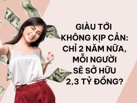 Credit Suisse: Chỉ 2 năm nữa, trung bình mỗi người trưởng thành sẽ sở hữu 100.000 USD