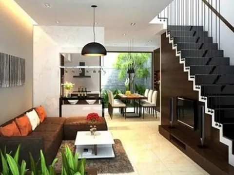 Tư vấn thiết kế nhà ống 33m² có giếng trời và nhiều cây xanh