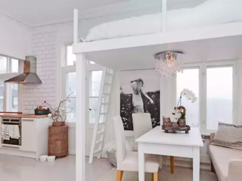 9 thiết kế ấn tượng để bố trí gác xép cho căn hộ nhỏ