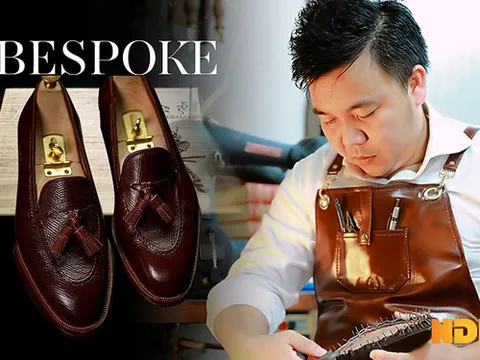 Người Việt đóng giày thủ công giá nghìn USD tại Nhật Bản