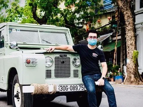 Xế cổ Land Rover của dân chơi Hà thành