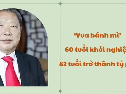 60 tuổi mới khởi nghiệp, 80 tuổi trở thành tỷ phú "vua bánh mỳ", thầy giáo về hưu dạy chúng ta bài học quý: Làm giàu không bao giờ muộn