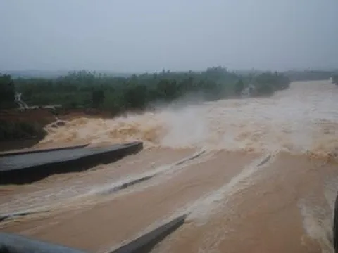 Nghệ An: Ảnh hưởng bão Noru, các nhà máy thủy điện thông báo xả lũ