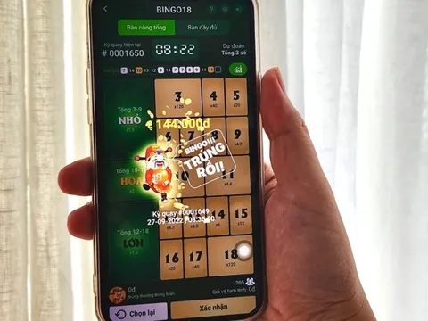 Cách “chơi nhanh trúng gọn” với người chơi xổ số Bingo18 của Vietlott