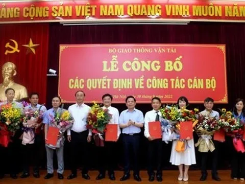 Bộ GTVT bổ nhiệm, điều chuyển loạt cán bộ theo cơ cấu tổ chức mới