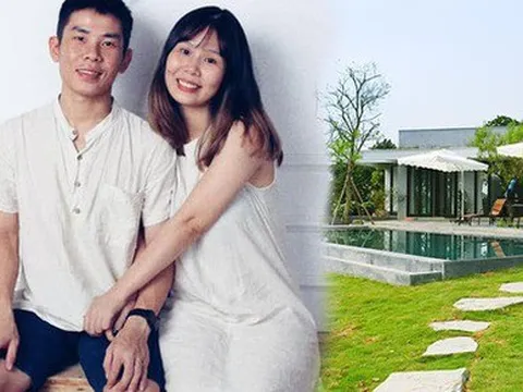 Vợ chồng bỏ phố mua 2.000m2 đất ngoại thành Hà Nội, chi 2 tỷ xây nhà vườn có bể bơi