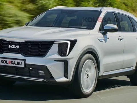 Kia Sorento 2023 tiếp tục đổi thiết kế: Xe Hàn nhanh mất dáng?