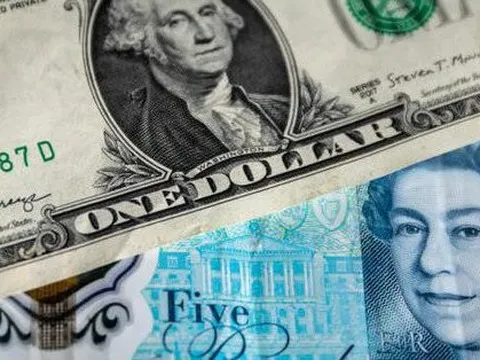 USD và bảng Anh biến động như tàu lượn, giá vàng bật tăng mạnh