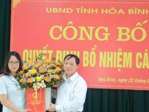 Bổ nhiệm Phó Chánh thanh tra tỉnh Hòa Bình
