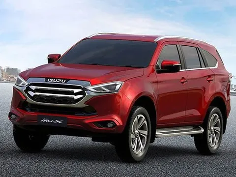 Isuzu mu-X đời cũ xả kho giảm giá 60 triệu đồng, rẻ nhất phân khúc SUV cỡ D