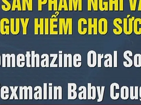 WHO cảnh báo 4 loại siro trị ho gây nguy hiểm cho sức khỏe
