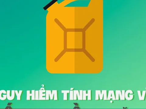 Bé gái nguy kịch vì uống nhầm xăng