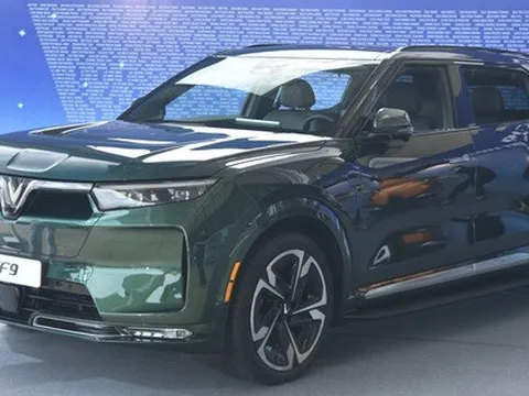 Chi tiết VinFast VF 9 lần đầu trưng bày công khai: Đúng cỡ 'full-size'