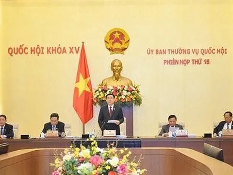 Phiên họp thứ 16 của UBTVQH sẽ cho ý kiến về công tác nhân sự