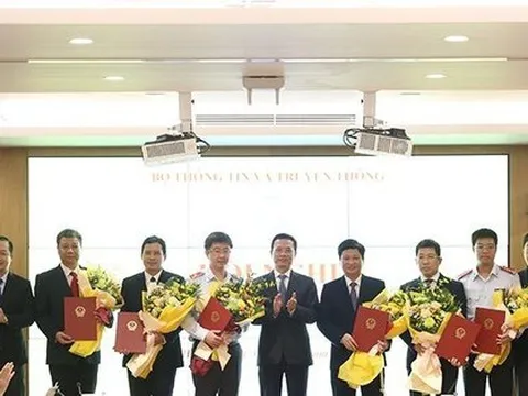 Bộ Thông tin và Truyền thông bổ nhiệm lãnh đạo 6 đơn vị