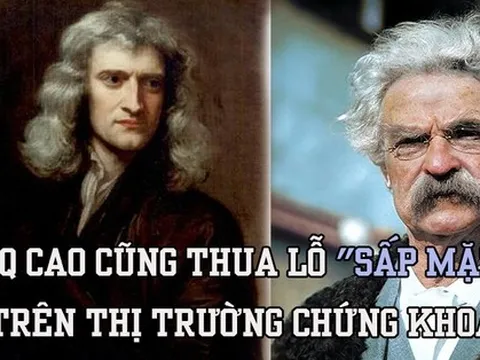 Có IQ 200, Issac Newton vẫn "lỗ sấp mặt" vì chứng khoán