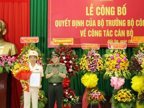 Bến Tre có tân giám đốc công an tỉnh