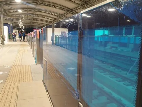 Cận cảnh nhà ga Metro số 1 có mái che lớn nhất Việt Nam sắp về đích