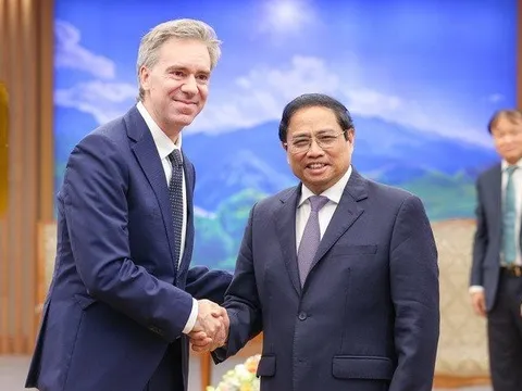 Thủ tướng tiếp lãnh đạo tập đoàn năng lượng hàng đầu thế giới