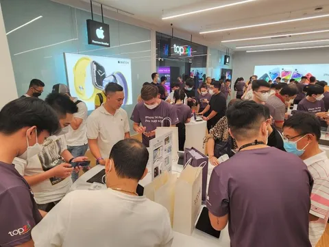 Đua mở bán iPhone 14 ngay trong đêm, FPT Shop, TGDĐ... dự kiến thu về bao nhiêu tiền?