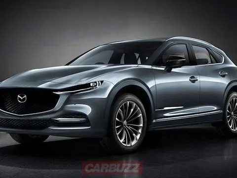 CX-90 - SUV lớn nhất của Mazda lộ diện, sớm ra mắt với giá ngang xe sang