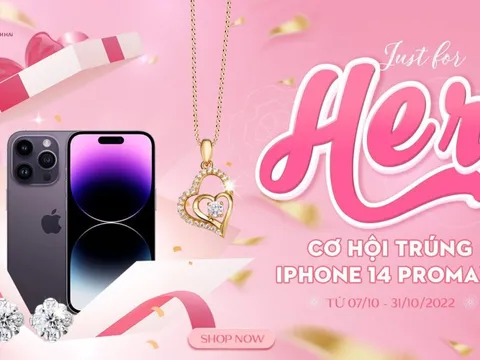 Trang sức của Bảo Tín Mạnh Hải được yêu thích trong dịp 20/10