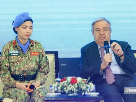 Tổng thư ký Liên Hợp Quốc ấn tượng với tinh thần tiên phong, sáng tạo của thanh niên Việt Nam