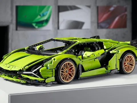 Siêu xe đặc biệt làm từ những miếng ghép Lego