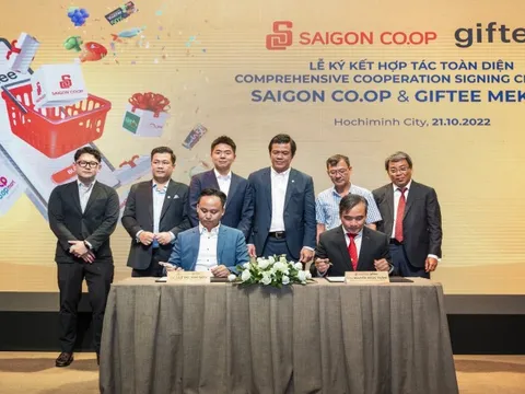 Giftee Mekong cung cấp nền tảng phiếu mua hàng điện tử cho Saigon Co.op